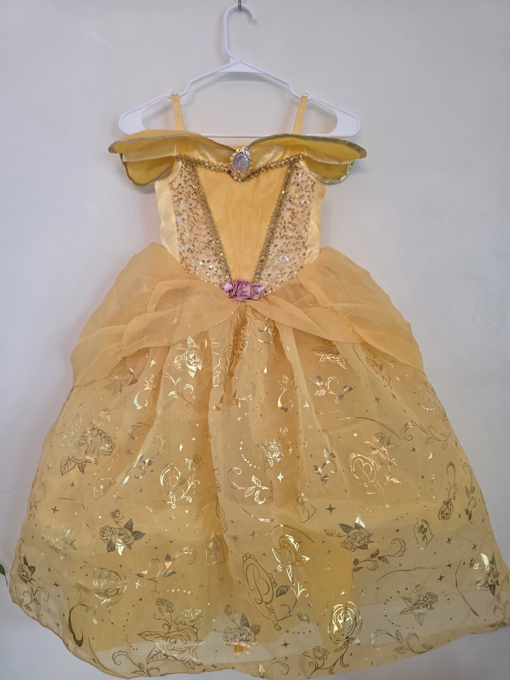 Disney Belle Dress ****7/8 Kids**** Beauty And The Beast